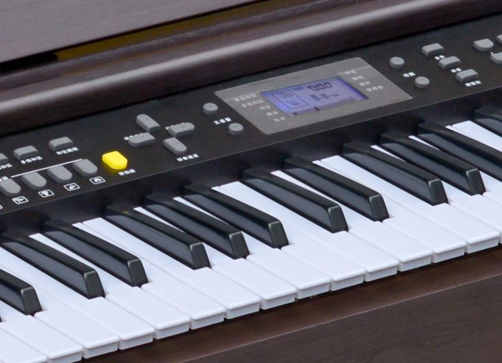 61 Keys Standard Keyboard LCD Display