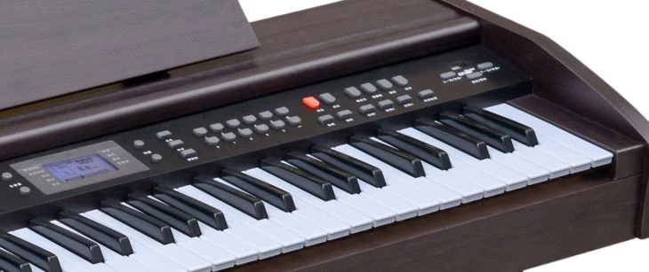 61 Keys Standard Keyboard LCD Display